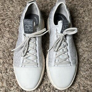 Cole Haan Zerogrand II Men’s Light Gray Casual knit Sneakers Size 13